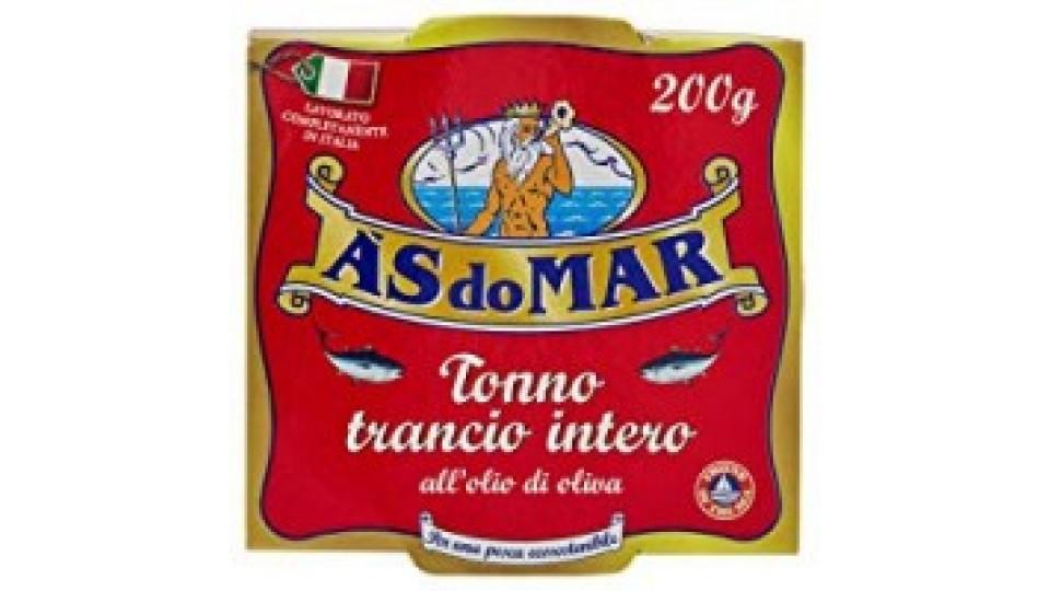 Asdomar Tonno trancio intero all'olio di oliva