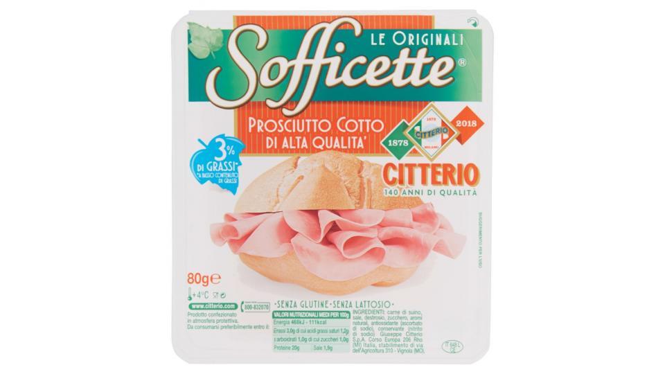 Citterio Sofficette Prosciutto cotto di alta qualità