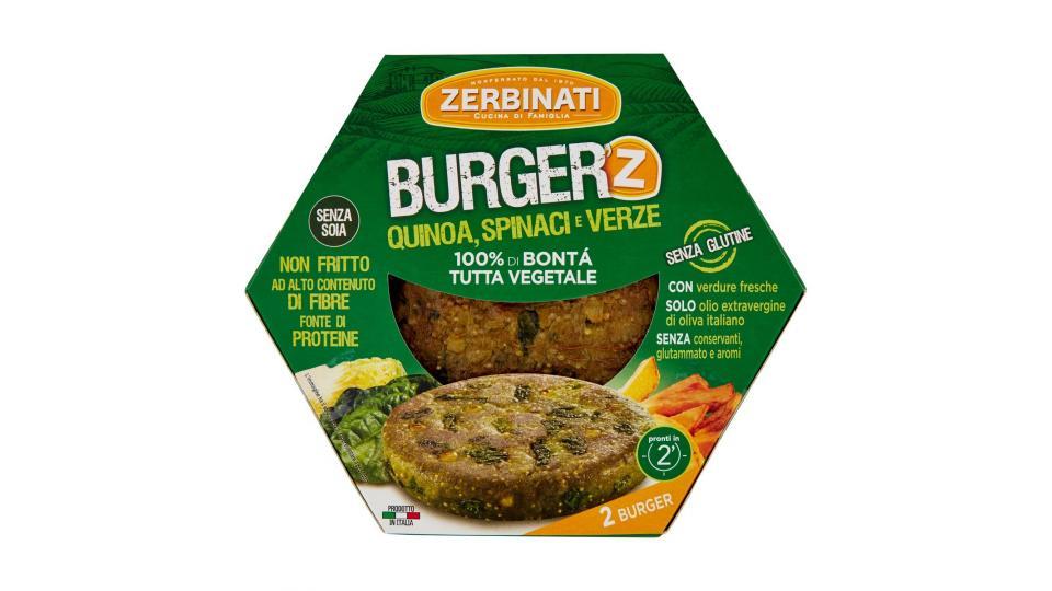 Zerbinati - Burger'Z Quinoa Spinaci e Verze