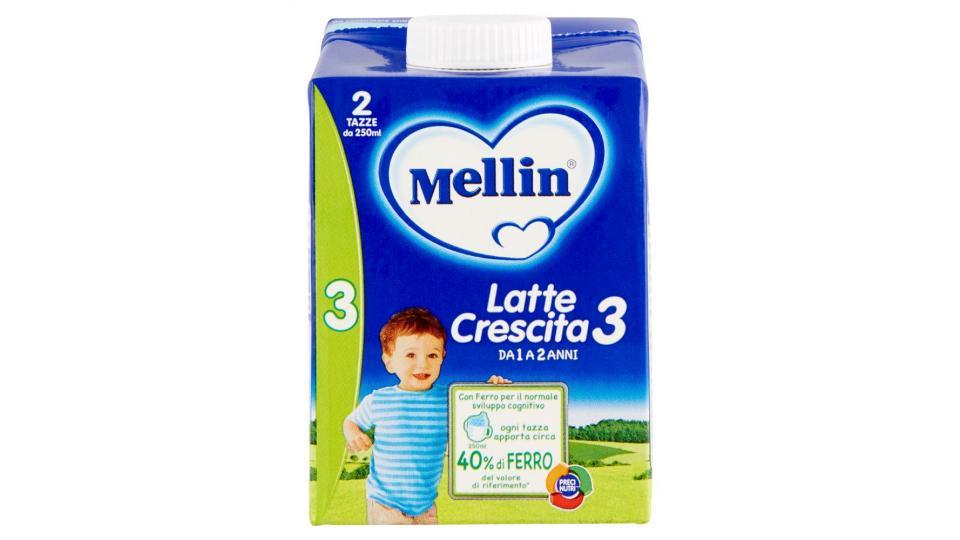 Mellin Latte crescita 3 con Fibre