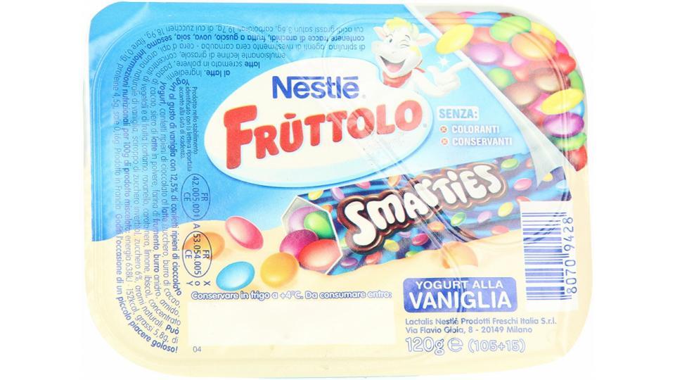 Nestlè fruttolo yogurt con smarties