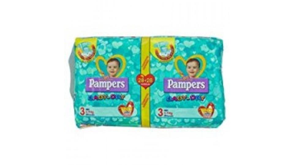 Pampers Baby Dry Midi PD x56