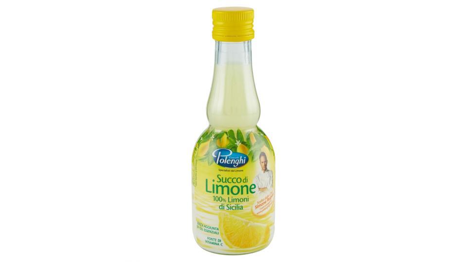 Giancarlo Polenghi Succo di Limone 100% Limoni di Sicilia