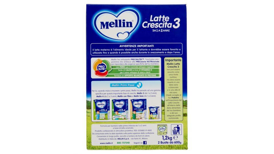 Mellin Latte Crescita 3 Polvere