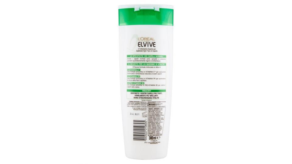 Elvive Multivitaminico 2in1 shampoo + balsamo vitalizzante tutti i tipi di capelli