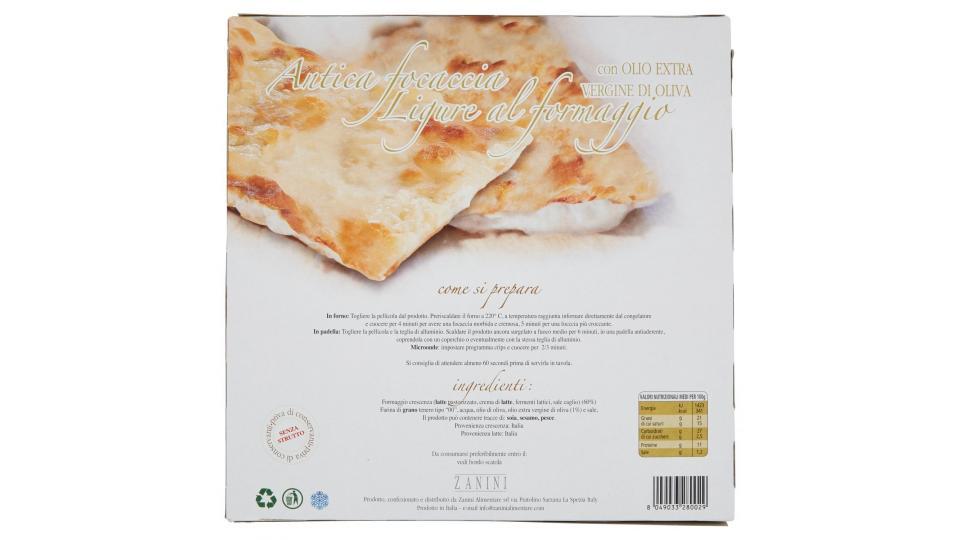 Zanini Antica focaccia ligure al formaggio