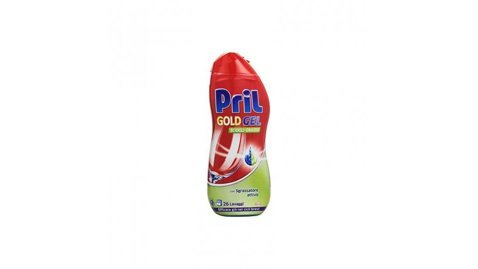 Pril - Gold Gel, Detersivo Sciogli Grasso 