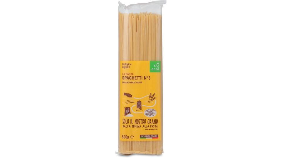 Spaghetti n° 3 di semola di grano duro Ecor