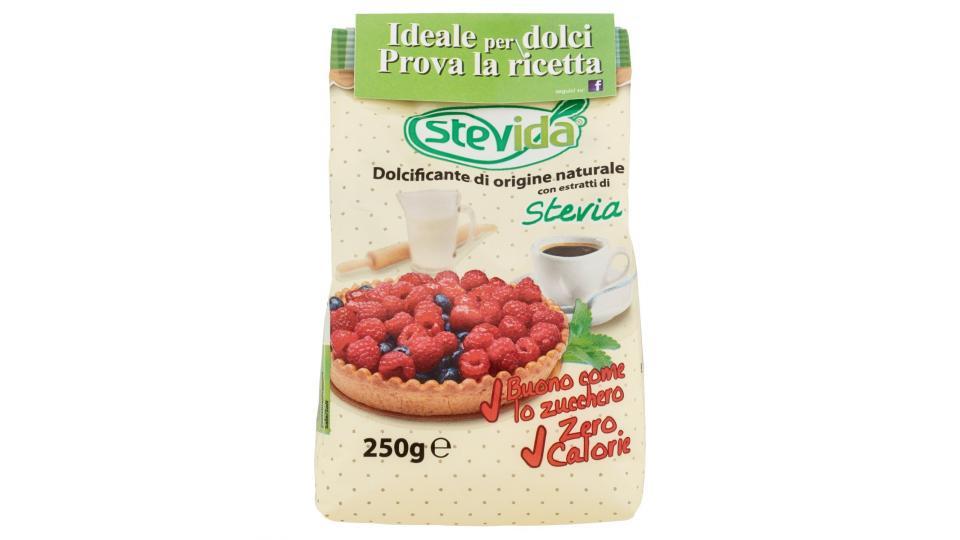 Stevida Dolcificante di origine naturale con estratti di Stevia