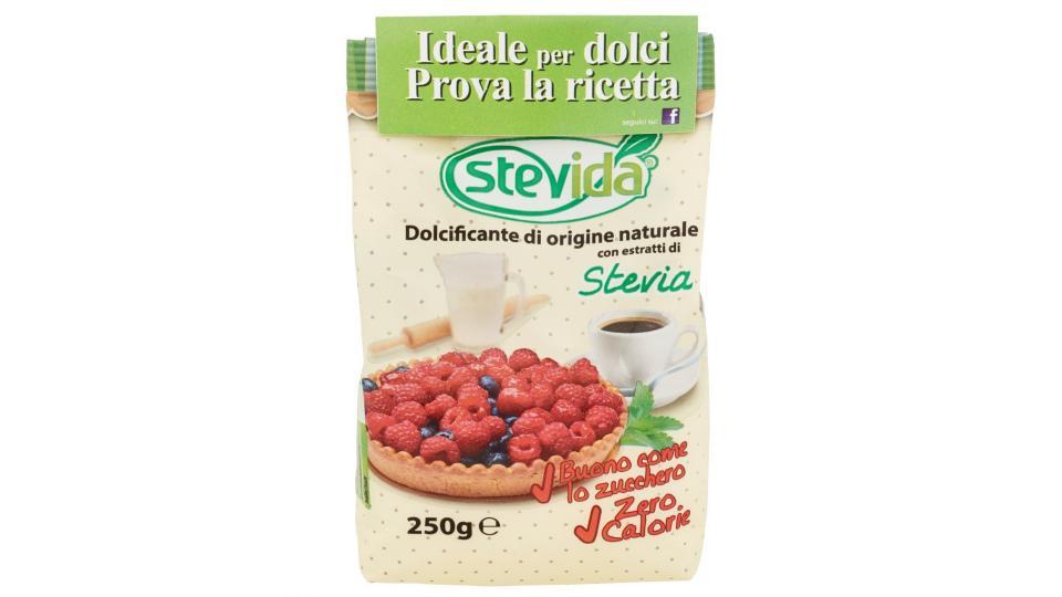 Stevida Dolcificante di origine naturale con estratti di Stevia