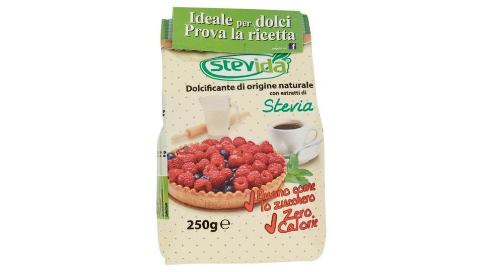 Stevida Dolcificante di origine naturale con estratti di Stevia