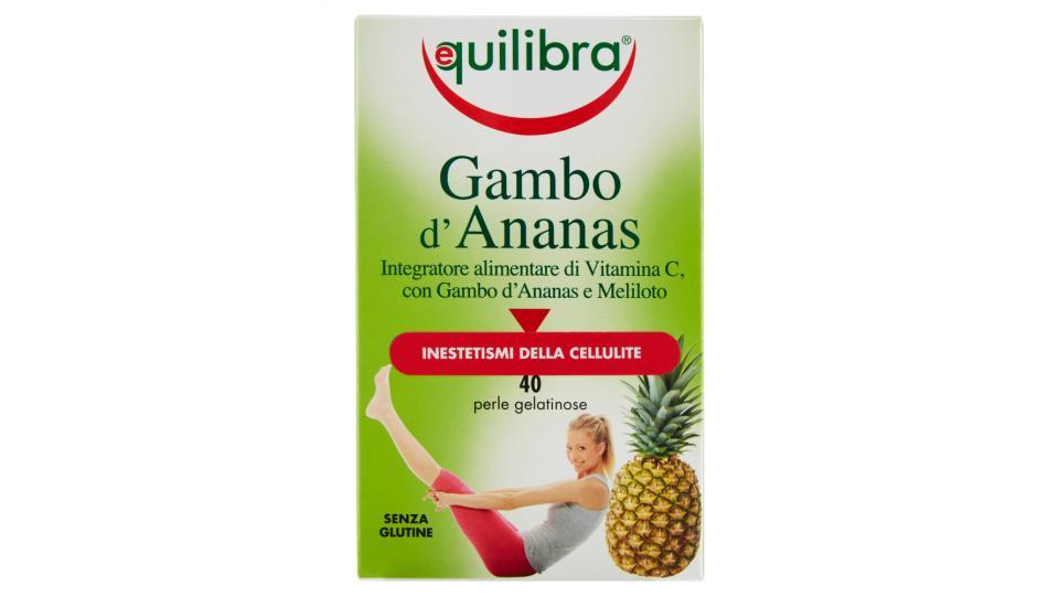 Equilibra Gambo d'Ananas 40 perle gelatinose
