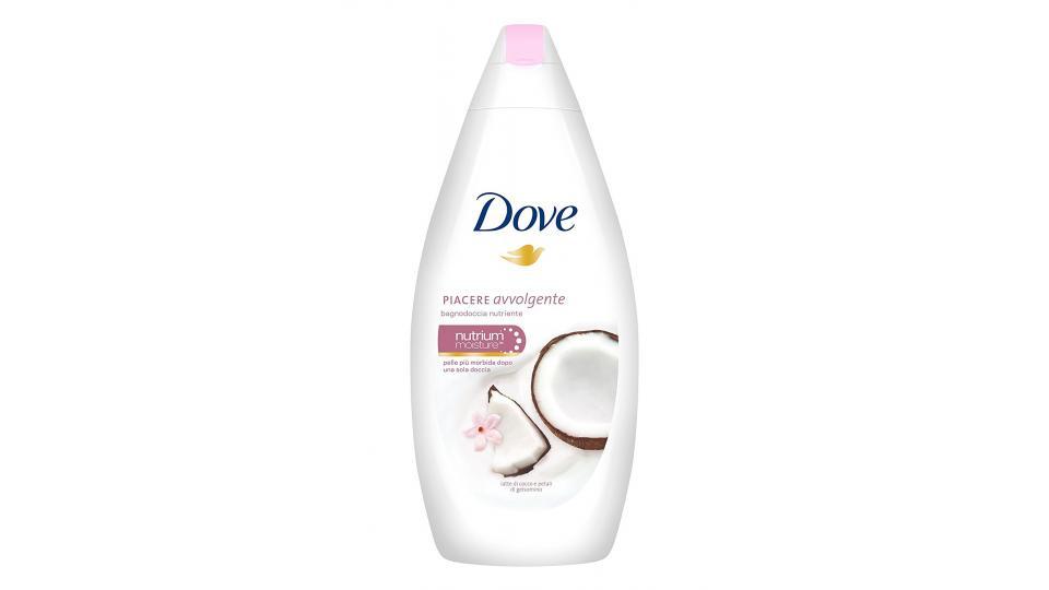 Dove Piacere avvolgente bagnodoccia nutriente latte di cocco e petali di gelsomino