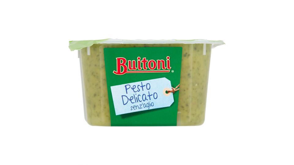 BUITONI PESTO DELICATO Pesto fresco senza aglio con basilico Grana Padano e Pecorino