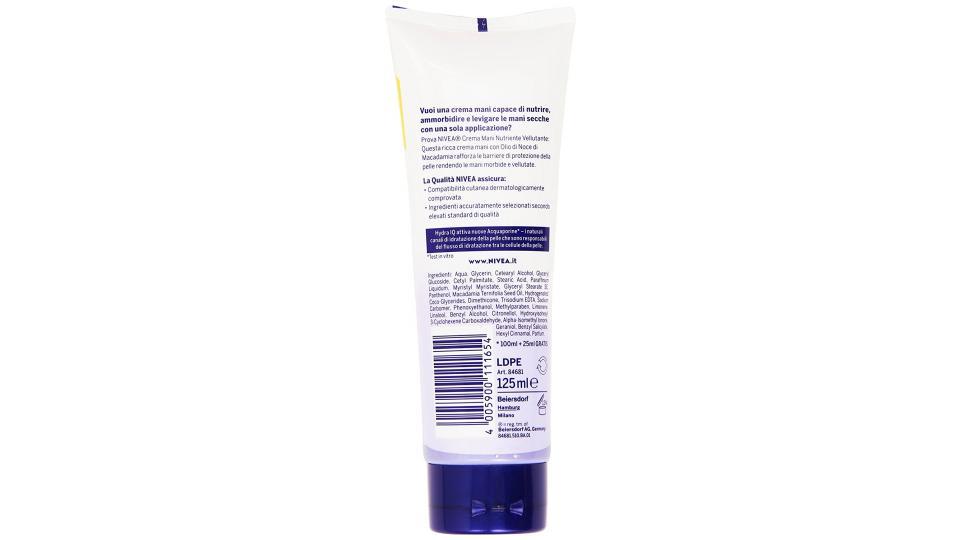 Nivea Crema mani nutriente vellutante anti-secchezza