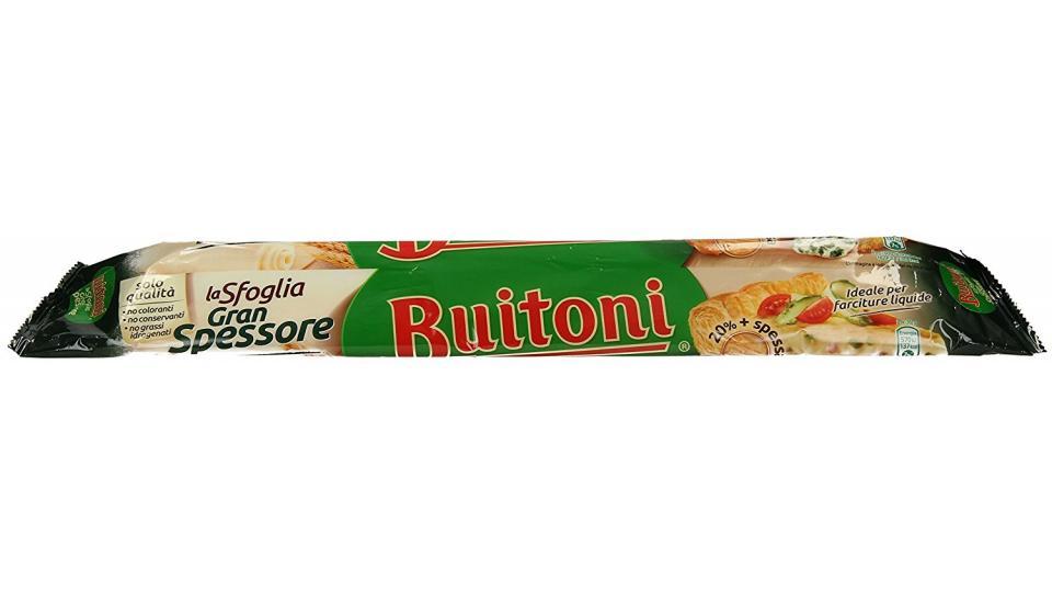 BUITONI LA SFOGLIA GRAN SPESSORE Pasta sfoglia fresca rotonda 20% più spessa rotolo