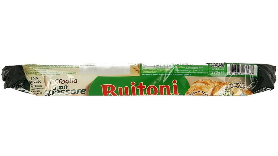 BUITONI LA SFOGLIA GRAN SPESSORE Pasta sfoglia fresca rotonda 20% più spessa rotolo