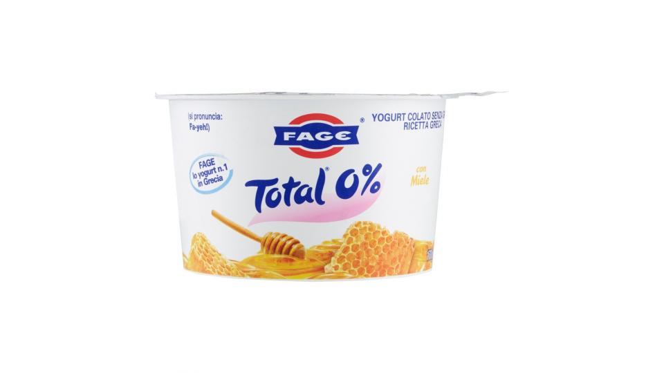 Fage Total 0% con Miele