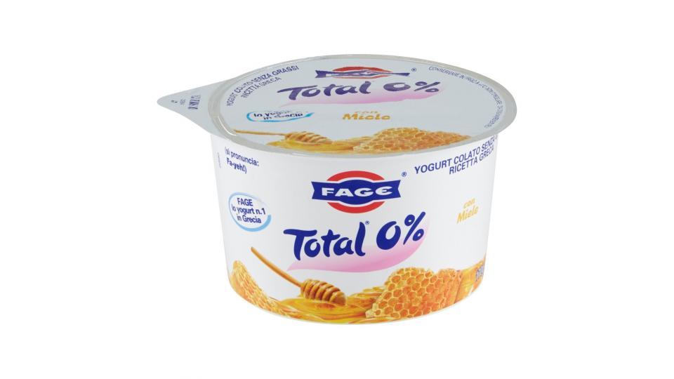 Fage Total 0% con Miele