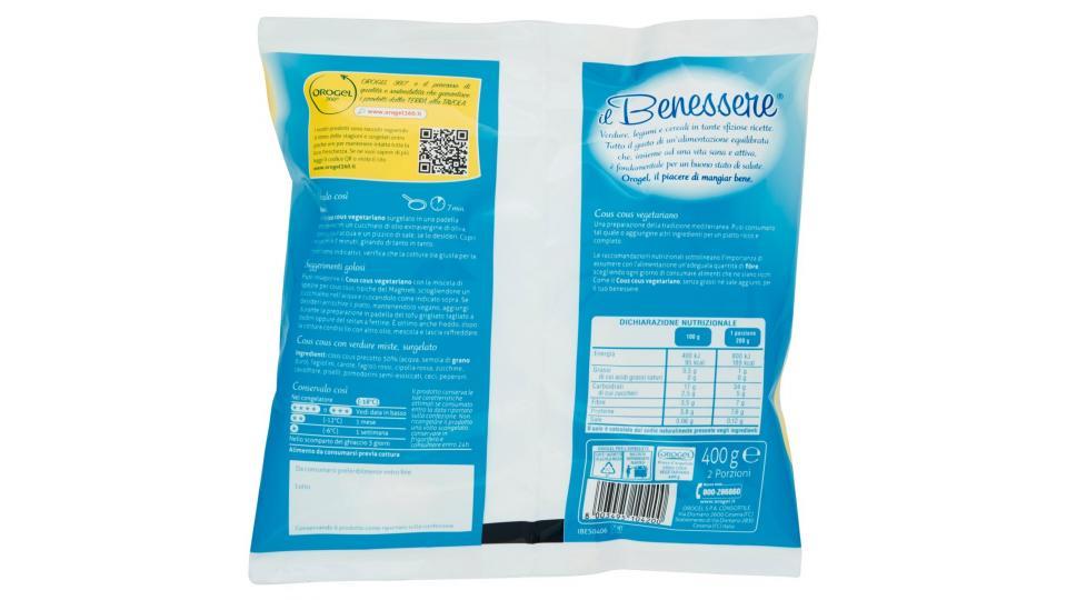 NT COUS COUS C/VERDURE 400GRX12 OROGEL