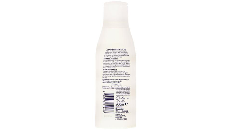 Nivea Q10 plus antirughe Latte detergente