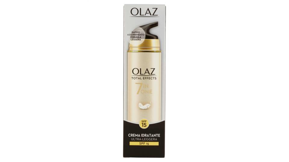 Olaz Total Effects 7 In One - Crema Idratante Ultra Leggera - SPF 15