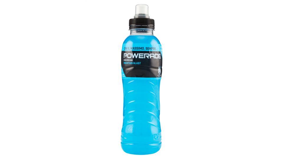 Powerade sport drink mountain blast bottiglia di plastica 