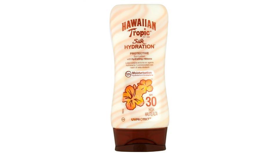 Hawaiian Tropic Silk hydration Protective sun lotion SPF30 high