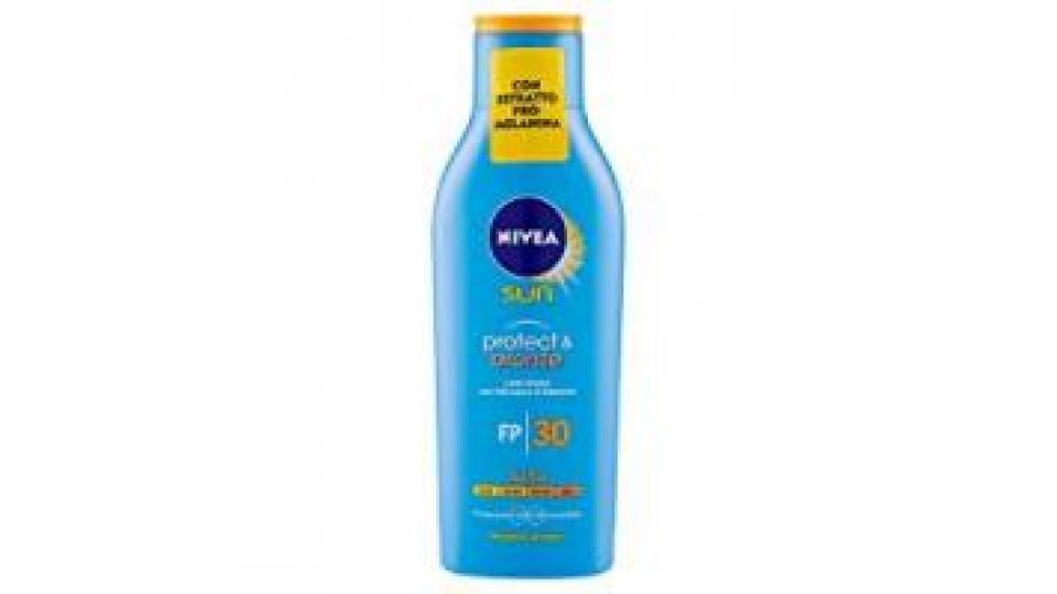 Nivea sun Protect & bronze Latte Solare con Attivatore di Melanina FP 30 alta