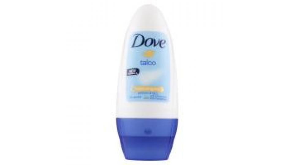 Dove deodorante roll-on talco