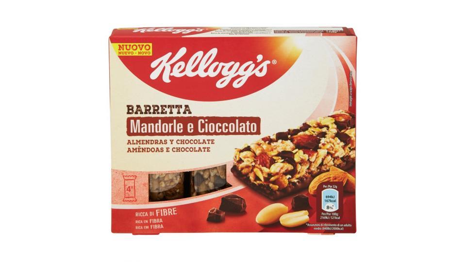 Kellogg's Barretta Mandorle e Cioccolato