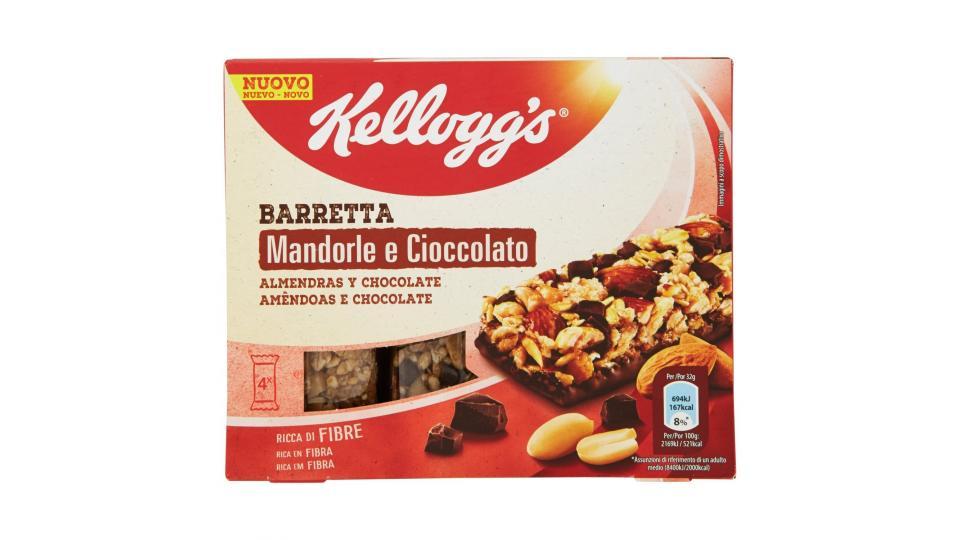 Kellogg's Barretta Mandorle e Cioccolato