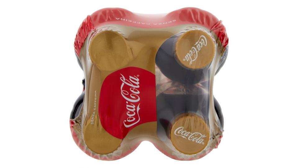 Coca-Cola senza caffeina bottiglia di plastica da 500ml confezione da