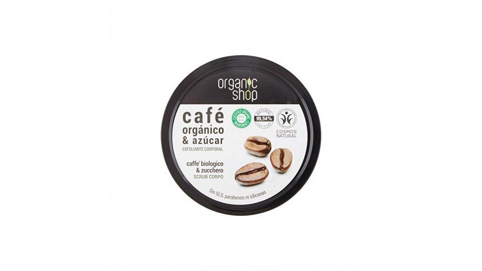 Scrub efoliante corpo al Caffè biologico & Zucchero Organic Shop