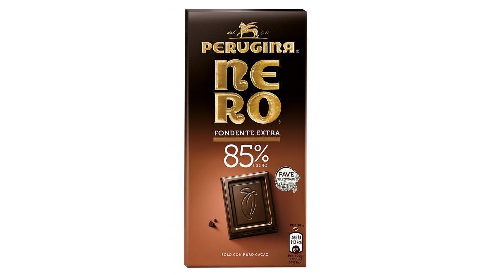 Nero Perugina Tavoletta di Cioccolato Fondente con 85% di Cacao