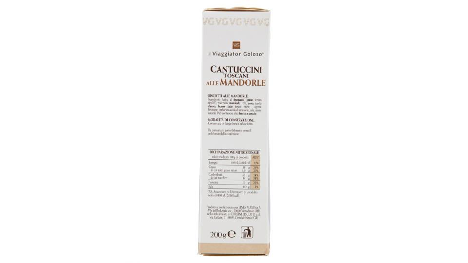 Cantuccini toscani alle mandorle il Viaggiator Goloso