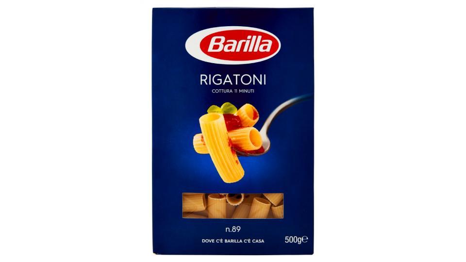 Barilla - Rigatoni, Pasta di Semola di Grano Duro, n.89