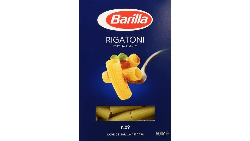 Barilla - Rigatoni, Pasta di Semola di Grano Duro, n.89