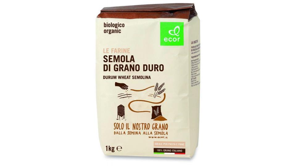 Farina di semola di grano duro Ecor