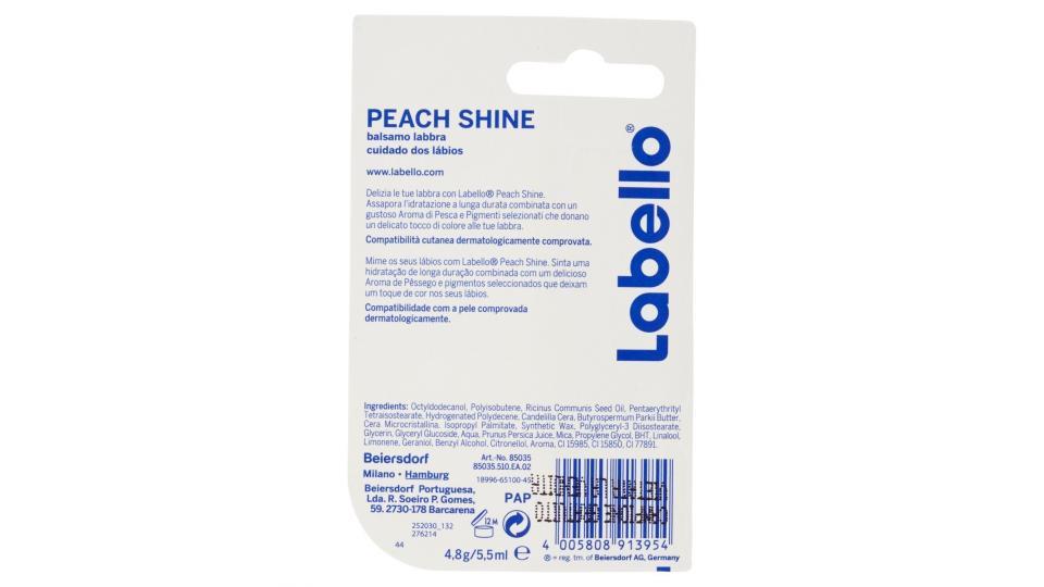 Labello Fruity Shine Pesca 5,5Ml