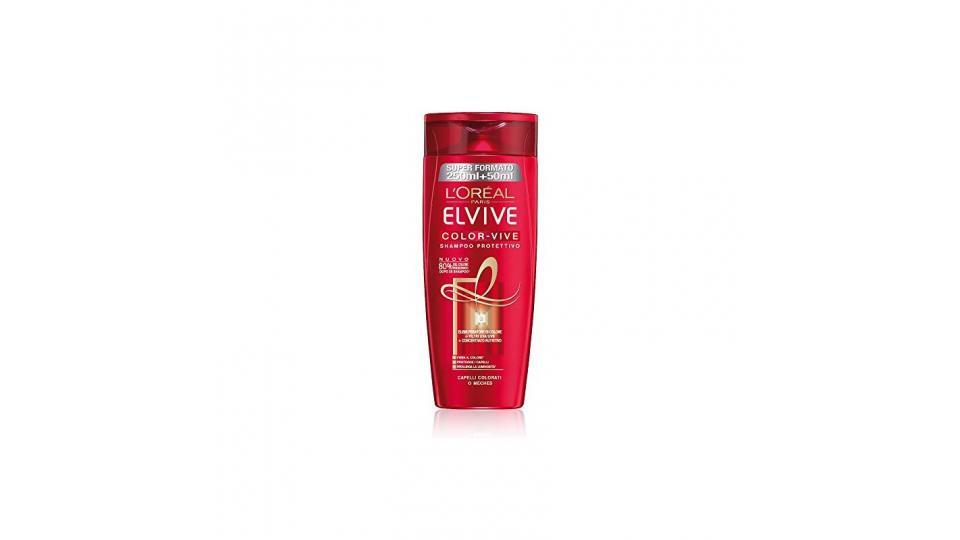 L'Oréal Paris Elvive Color-Vive Shampoo Protettivo per Capelli Colorati o Mèches