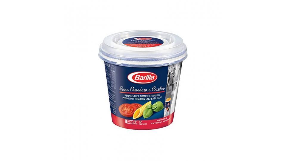 Barilla Pasta Cup Penne al Pomodoro, Prodotto surgelato -250 gr