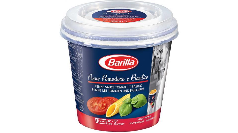 Barilla Pasta Cup Penne al Pomodoro, Prodotto surgelato -250 gr