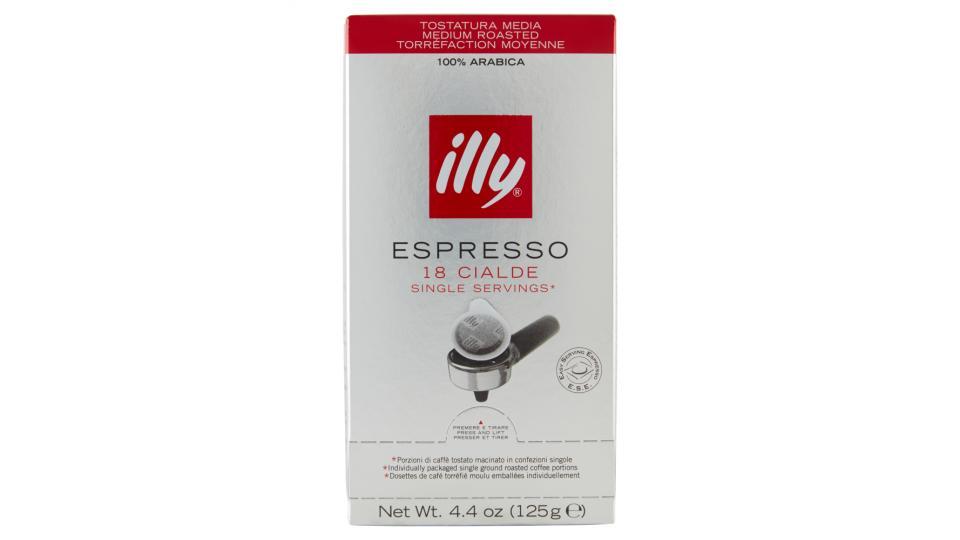 illy Espresso 18 Cialde tostatura media