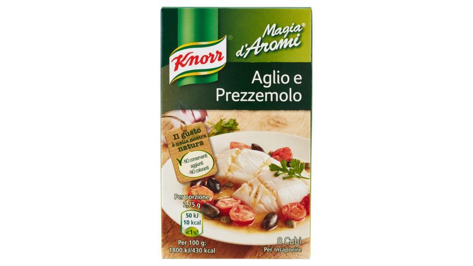 Knorr - Magia D'Aromi, Aglio E Prezzemolo, 8 Cubi