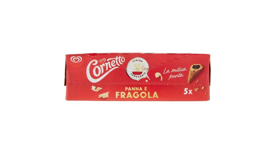 Cornetto Algida Panna e Fragola