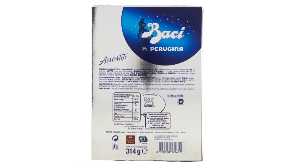 Baci Perugina Cioccolatini Assortiti Ripieni al Gianduia e Nocciola Intera