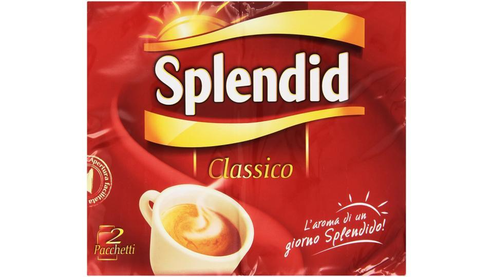 Splendid - Caffe' Classico, 2 Pacchetti Da 250 G