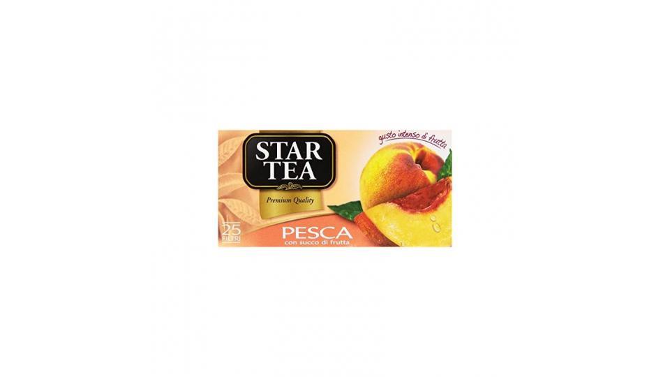 Star Tea - Te' Pesca Con Succo Di Frutta, Gusto Intenso Di Frutta