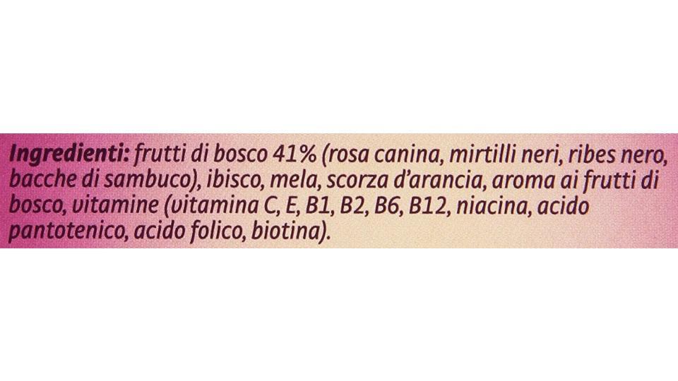 Pompadour - Infuso Mix Frutti Di Bosco, Aromatizzato Con Vitamine - 20 filtri [60 gr]